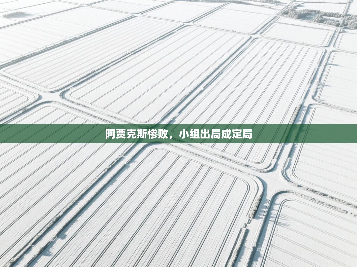 阿贾克斯惨败,小组出局成定局 第2张